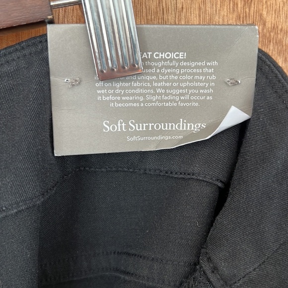 NWT Soft Surroundings Superla Pull On Straight Leg Pants - Picture 6 of 7